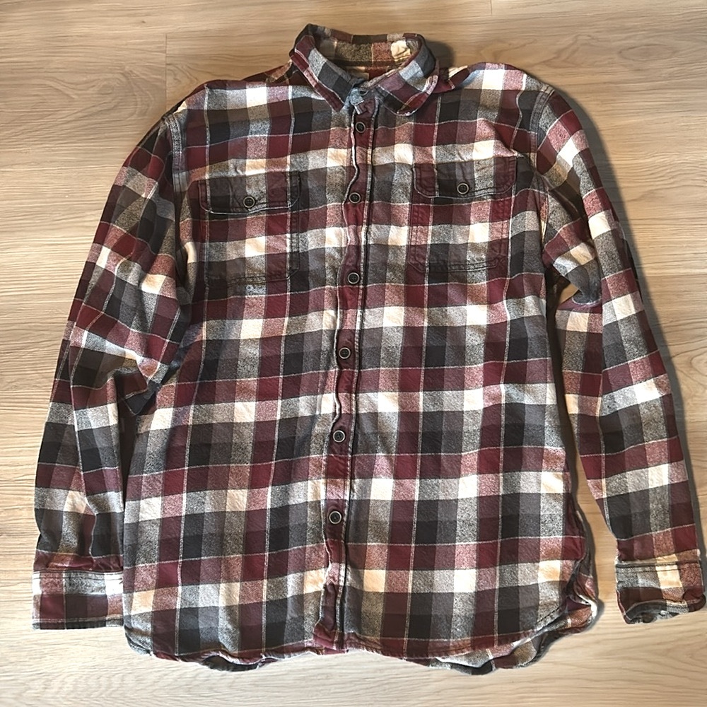 Jachs Heavyweight Men’s Flannel Shirt XLT Cotton Plaid Cabincore Lumberjack